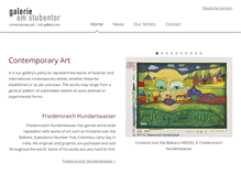 Tablet Screenshot of net-gallery.com